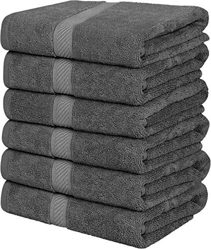 Utopia Towels - 6er-Pack mittelgroße Badetücher aus 100% Baumwolle mit...