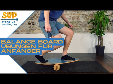 7 einfache Balance Board Übungen für Anfänger (Gleichgewicht &amp; Fitness)