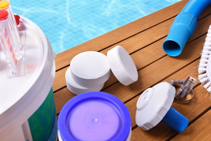 Chlorine tablets for pool Contribution image