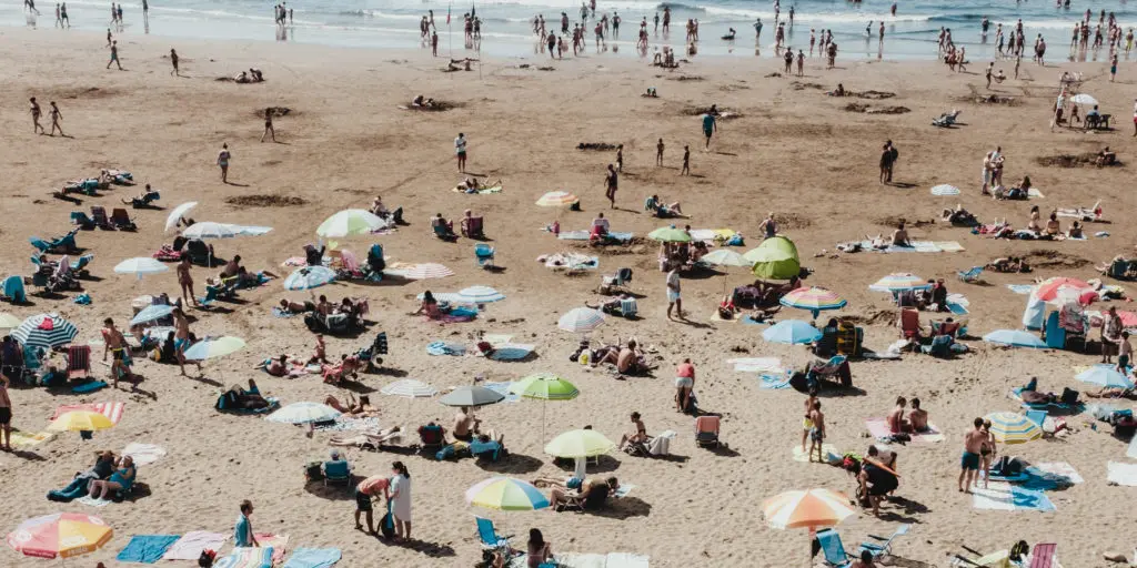 Yh-Strand Zelt Strand Sonnenschirm Leichte Sonnenschutz Zelt mit